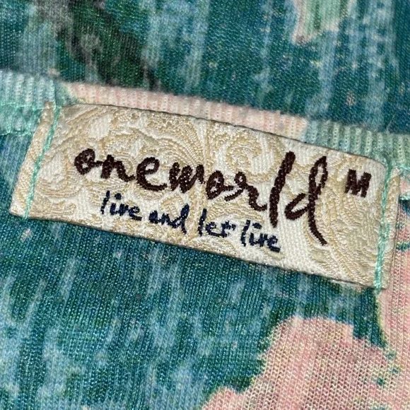 Emerald Women's Snap Top Size Medium Long Sleeve - Picture 6 of 8